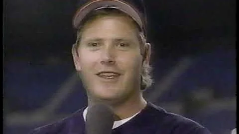 Derek Lilliquist (Atlanta Braves) Does His Best Ba...