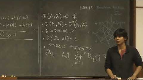 Introductory Lectures on Entanglement Entropy - Part 15