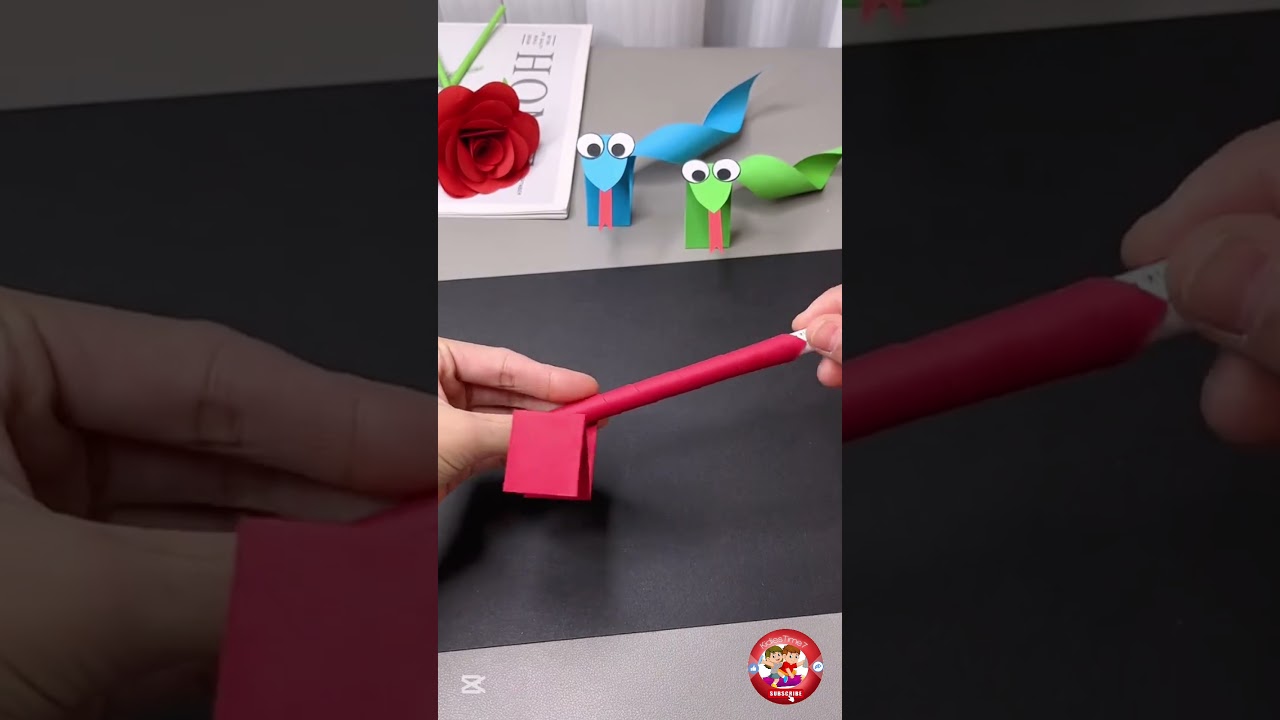 DIY Paper Snakes: Fun & Colorful Craft for Kids! KidiesTime7 | Children Creative Ideas of crafting