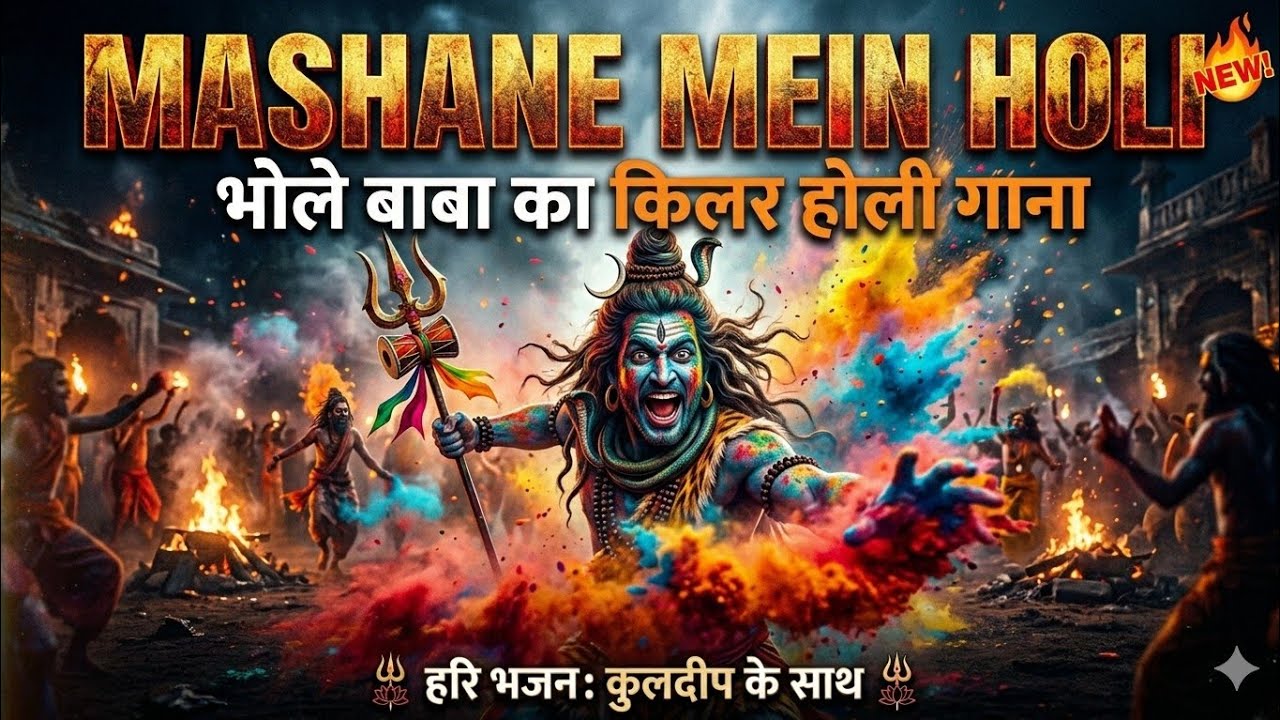 Holi Khele Masane Mein Bhole Baba | Mahadev Holi Song | Shiv Bhajan 2026 |