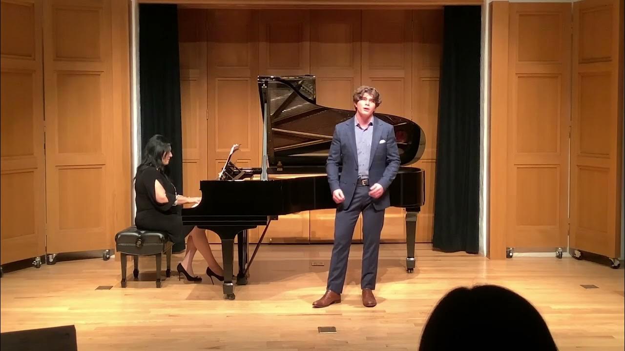 Vocal Arts Department Recital Ryan Liddy, baritone YouTube