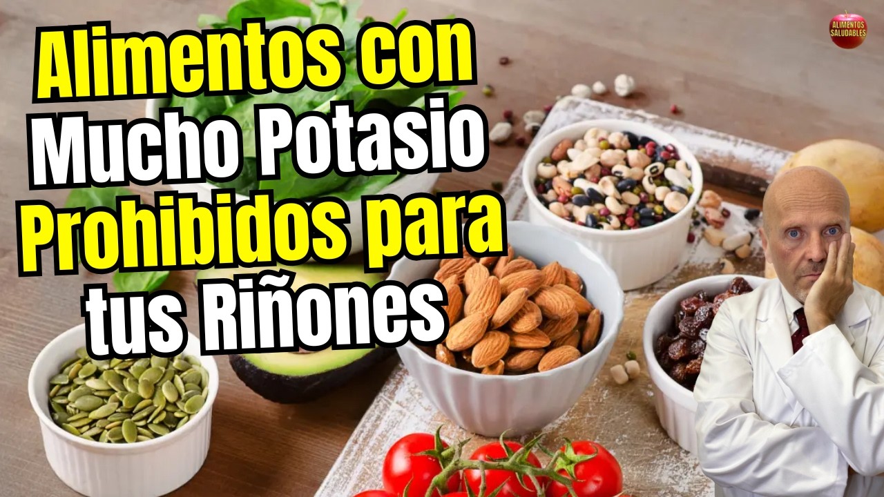 🚨 ALIMENTOS CON MAS POTASIO PROHIBIDOS PARA LOS RIÑONES ENFERMOS 🚨