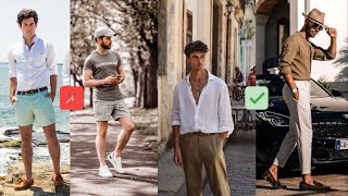 Men's Summer Fashion Sucks! Here's The Solution