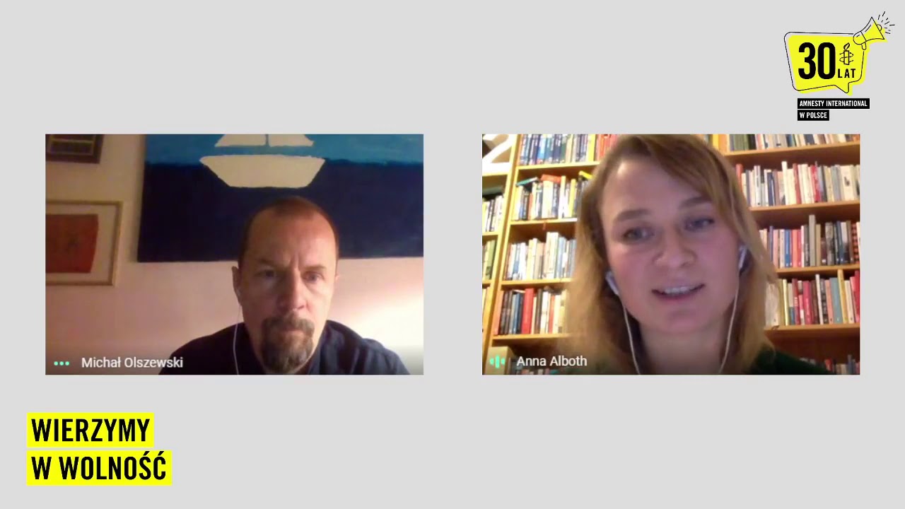 Spotkanie z Michałem Olszewskim / Wierzymy w wolność