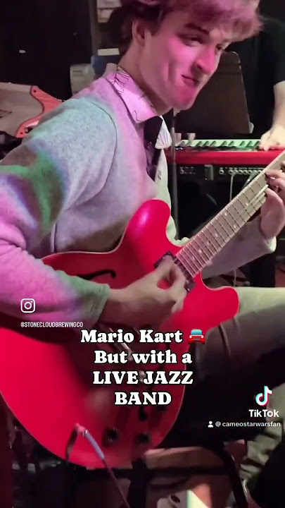Mario kart as jazz band #gaming