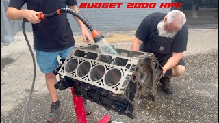 Building a BUDGET 2000hp LS ENGINE for CHEAP!!!