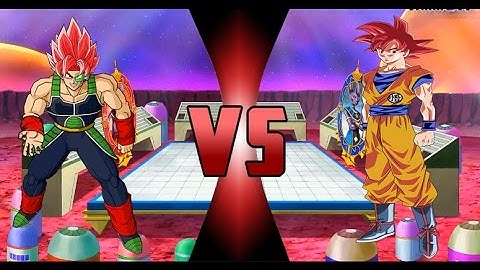 Dragon Ball Tenkaichi Tag Team|PpsspP| Goku SSJGod Vs Bardock SSJGod
