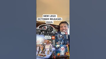 New LEGO October Releases Haul! Let me know if you picked any sets up! #lego #ytshorts #haul