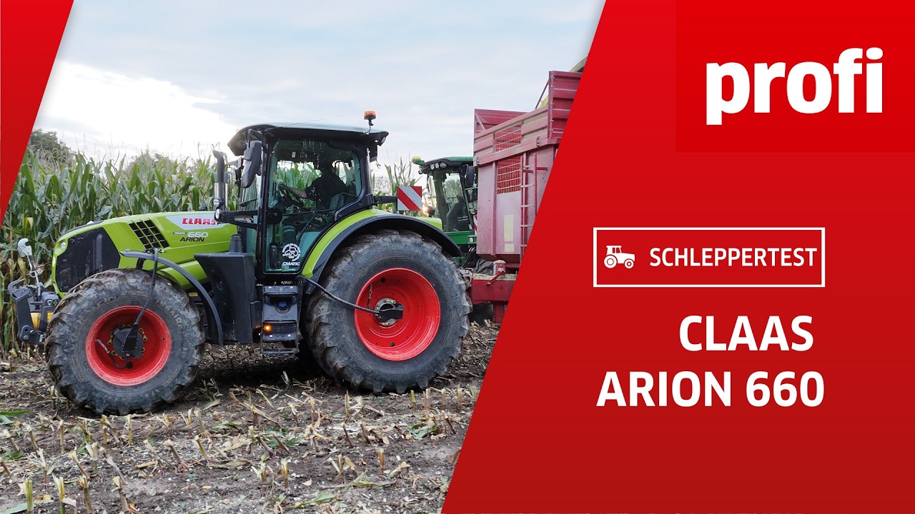 Smarter Alleskönner: Claas Arion 660 Cmatic | profi #Schleppertest