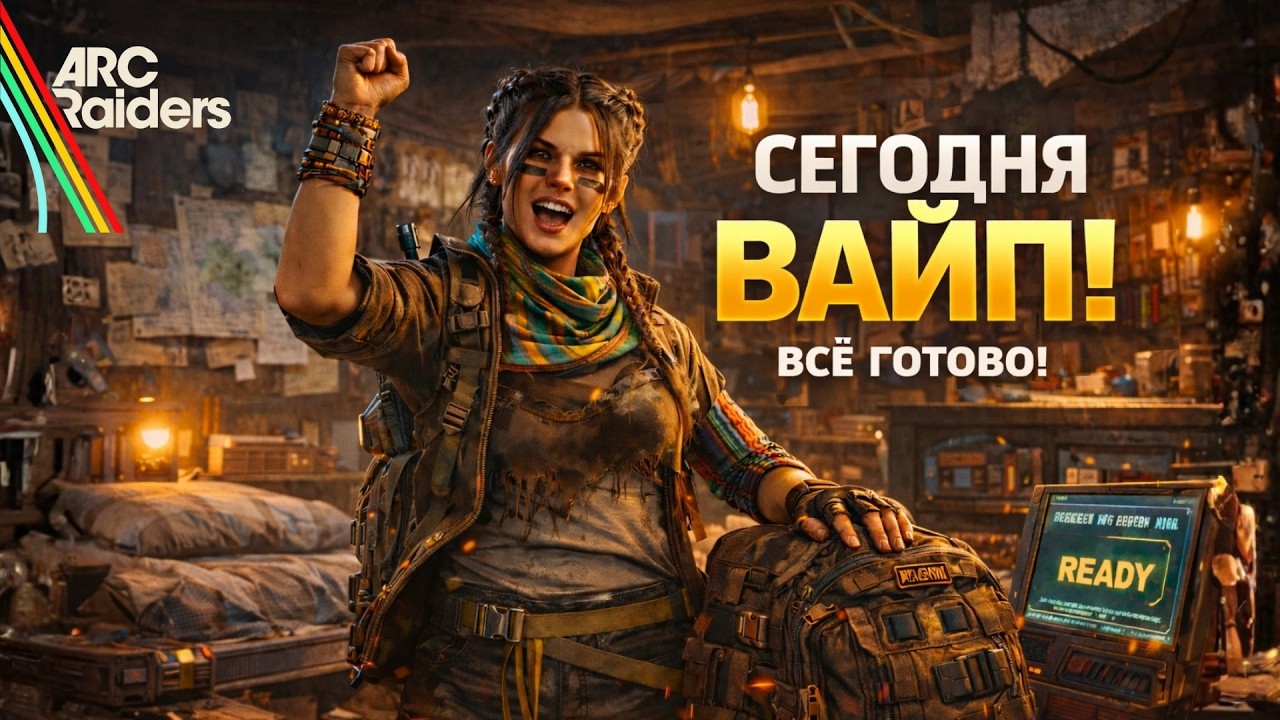 СЕГОДНЯ ВАЙП В ARC RAIDERS — Я ГОТОВ К ЭКСПЕДИЦИИ! ✅