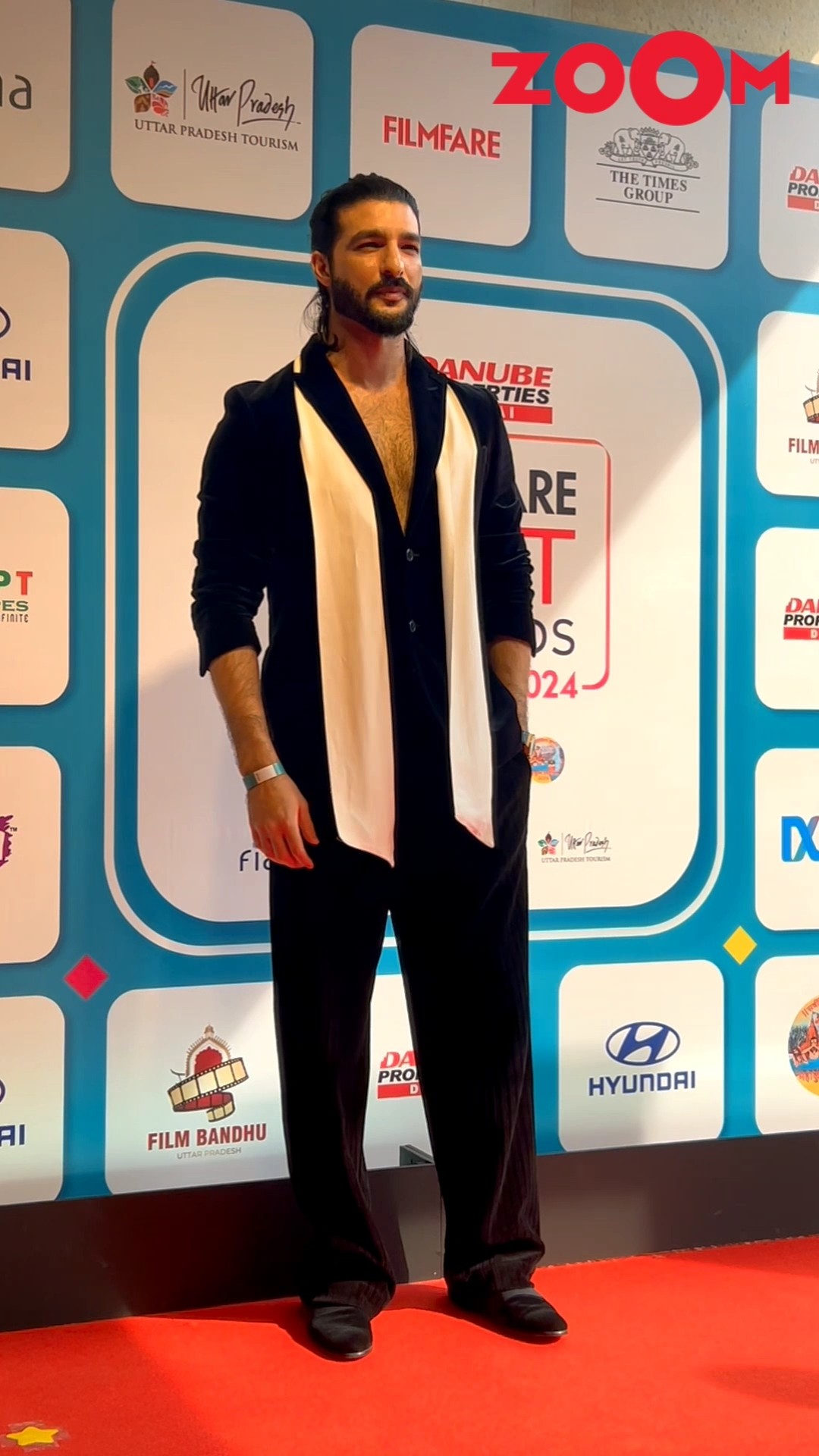 Rohman Shawl's DAPPER look for Danube Properties Filmfare OTT awards 2024 #shorts #rohmanshawl
