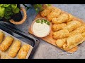 Gyrosowe zapiekanki z sosem czosnkowym, musisz je spróbować, proste i pyszne #zapiekanki #gyros