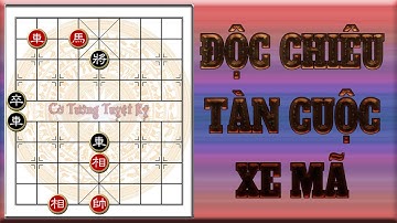 Cờ tàn hay: Sự phối hợp quá xuất sắc Xe Mã trong tàn cuộc