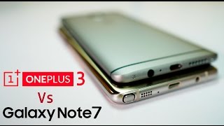Galaxy Note 7 Vs Oneplus 3 - Speed Test, Ram Management Biggest Surprise