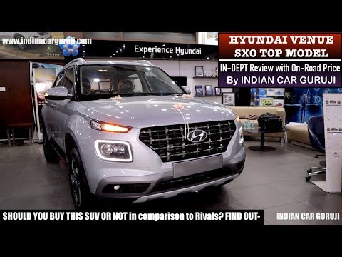 hyundai-venue-sxo-top-model-in-depth-review-with-features,on-road-price-|-venue-top-model