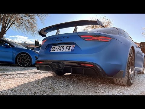 Acceleration Alpine A110 R 2023, light is right !