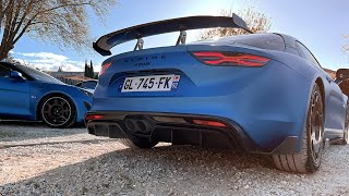 Acceleration Alpine A110 R 2023, light is right !