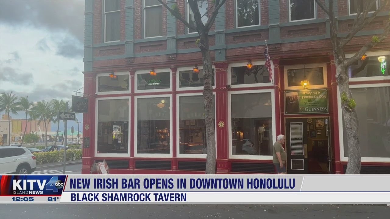 New Irish bar opens up in downtown Honolulu YouTube