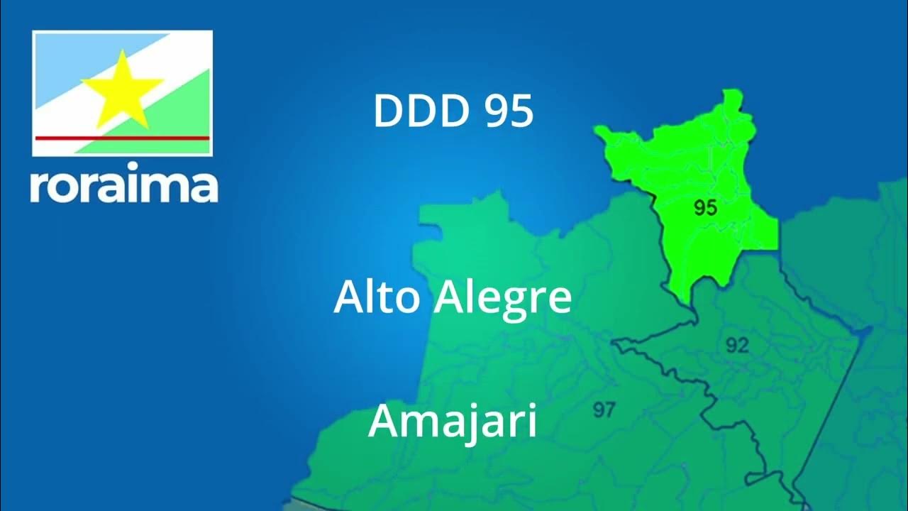 DDD de Roraima e as suas cidades YouTube