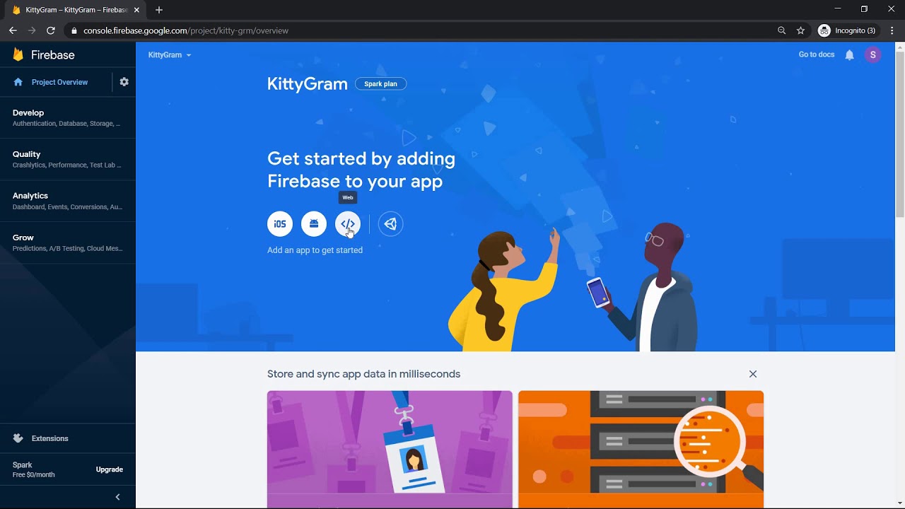 Setting Up a Firebase Project - YouTube