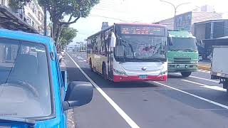 20251011 苗栗客運5803 前高雄客運 中華路轉彎內湖路 MOV 7844
