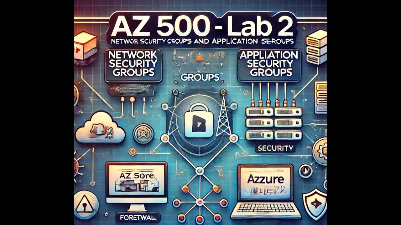 AZ 500- Lab 2- Network Security Groups and Application Security Groups ...