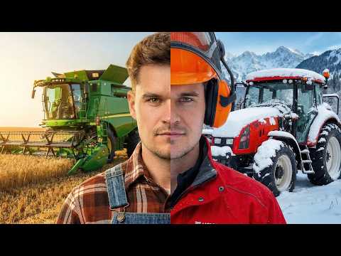 What Do Farmers Do in Winter? 1 Day in Agriculture