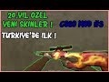 CS 1.6&#39;DA CS:GO 20.YIL ÖZEL SKİNLERİ ?? | TÜRKİYE&#39;DE İLK !! | YENİ SİSTEM ? | CSGO MOD #3