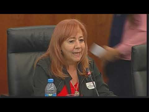 Comparecencia de Piedra Ibarra María del Rosario, candidata a la titularidad de la CNDH