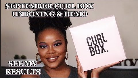 September Curl Box Unboxing + Demo | Afro Sheen | See My Results! | LQLove