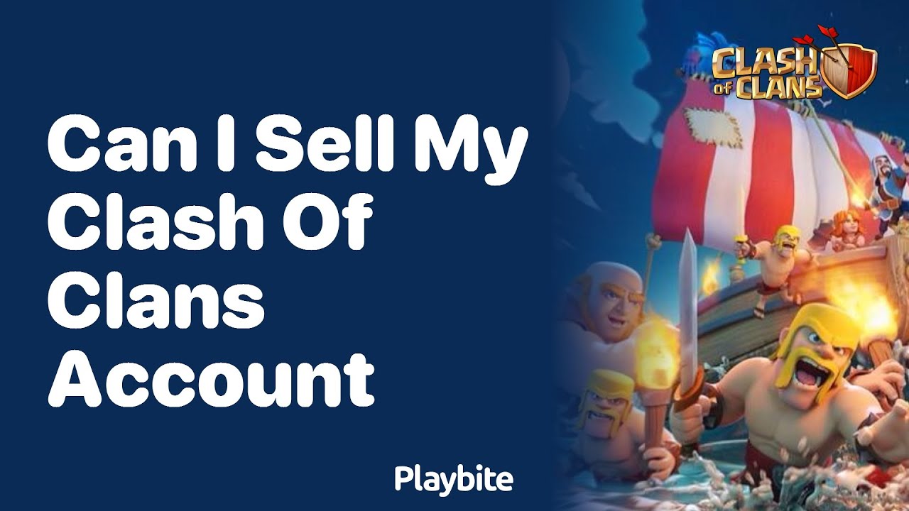 clash of clan account for sell if you want to buy check description YouTube