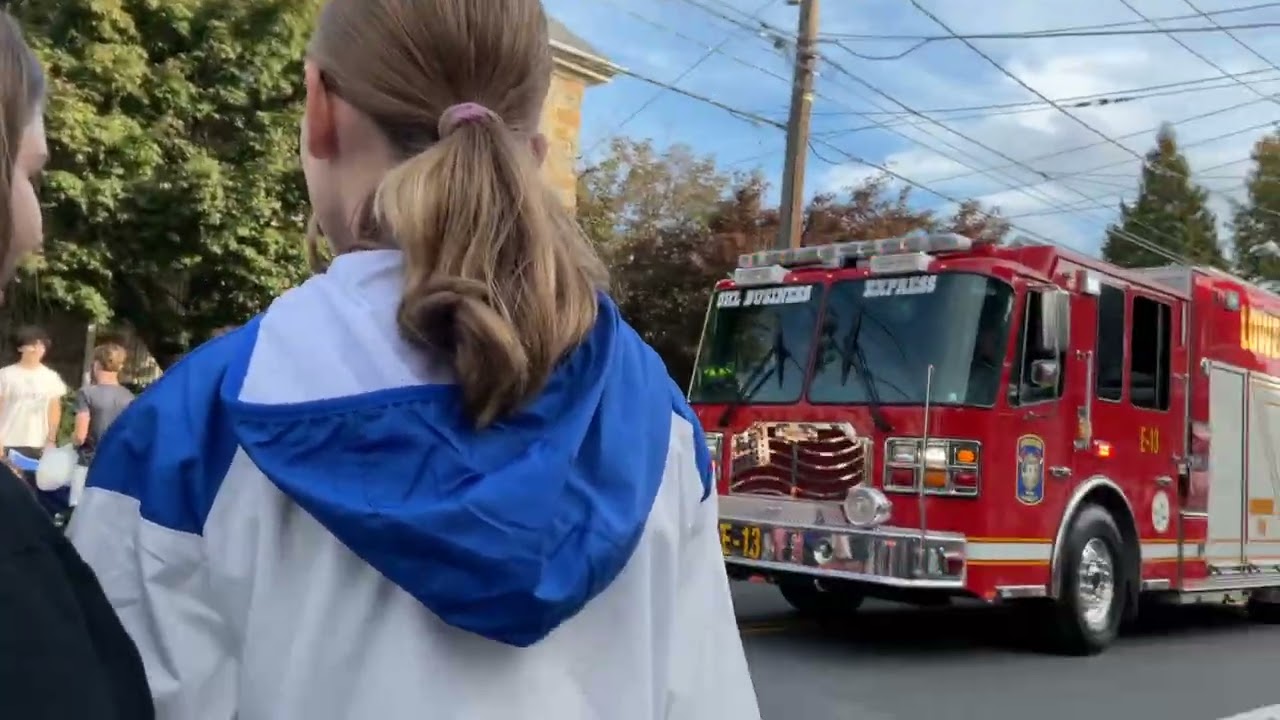 lower Milford fire department responding 