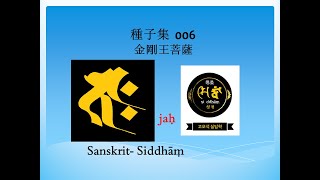 種子集 종자집 006 बीज bīja 金剛王菩薩, 금강왕보살, वज्रराज vajra-rāja སངས་རྒྱས་ཀྱི་མཚན་གཤམ་གསལ།  ဗောဓိသတ်  ពោធិសត្