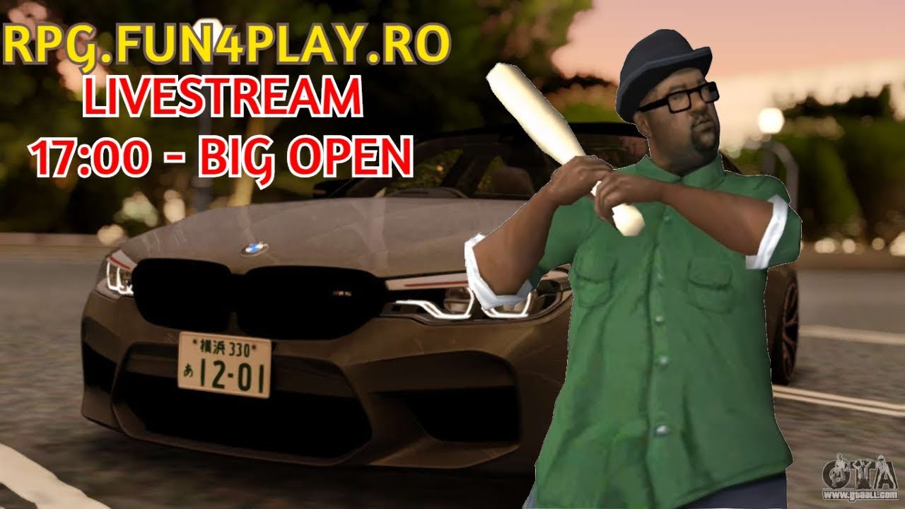 [LIVE STREAM] SAMP PE RPG.FUN4PLAY.RO 25 ONLINE BONUS | REOPEN | BIG BONUS