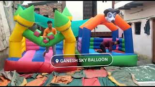 Jumping Bouncy Mickey Bouncy Kids Bouncy Ganesh Sky Balloon 8 Feet Bouncy Kids Bouncer