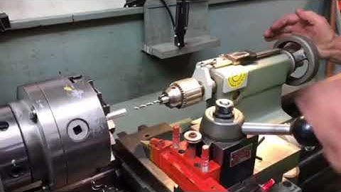 45 second install lathe tailstock digital readout