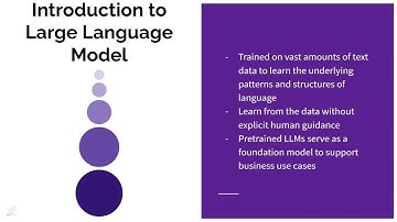 Introduction to Large Language Model (LLM)