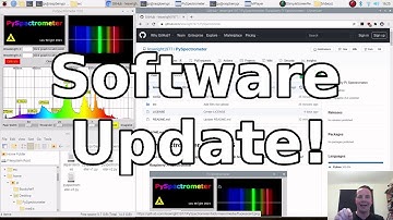 How to build a DIY Raspberry Pi Spectrometer. Part 2, Software update and discussion on code
