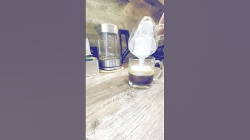 How To make cappuccino?#coffee