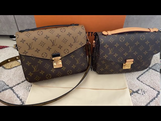 Louis Vuitton Monogram Reverse Pochette Metis (SHG-DHicBB) – LuxeDH