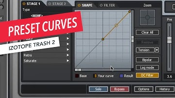 iZotope Trash 2: Working with Preset Curves | Music Production | Sound Design | Berklee Online