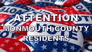 Monmouth County Board Elections Poll Worker Recruitment Video - English