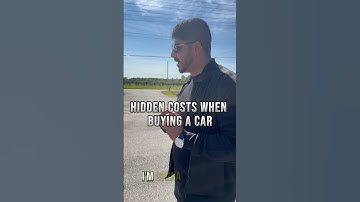 Hidden costs of buying a car 💰🚗 #shortsvideo #shortsfeed #youtubeshorts #trending #shorts #car