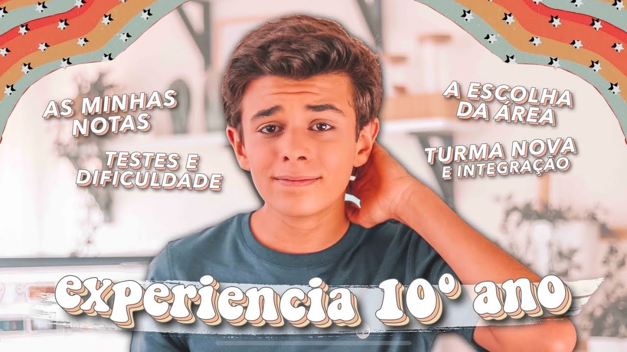 EXPERIÊNCIA 10ºANO // TURMA NOVA, AS MINHAS NOTAS, STRESS, TESTES E ESCOLHA DA ÁREA | TiagoJLeitão