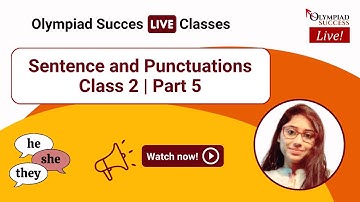Sentence and Punctuations | Class 2 | Part 5 | English Olympiad Preparation | Olympiad Success