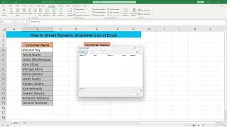 33 Dynamic dropdown List Information