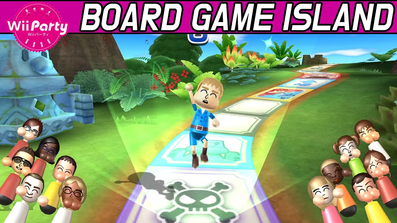 Wii Party Wii パーティー Board Game Island Eng Sub Player Steven Youtube