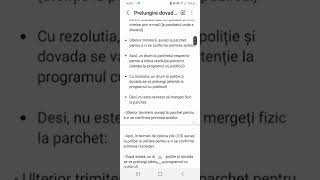 Prelungire dovada circulatie - caz penal
