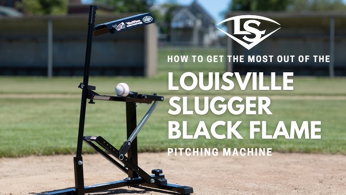 Louisville Slugger Blue Flame Pitching Machine