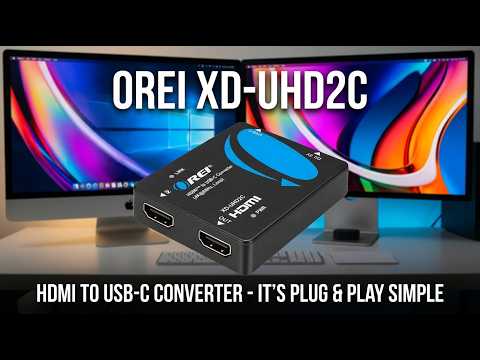 Orei XD-UHD2C - Finally, a Compact HDMI Converter That Actually Works!